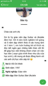 day kem dan guitar