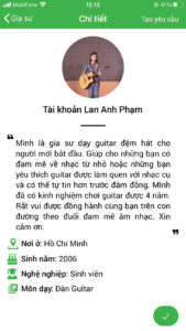day kem dan guitar