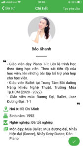 cô giáo dạy piano