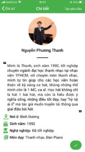 học kèm piano